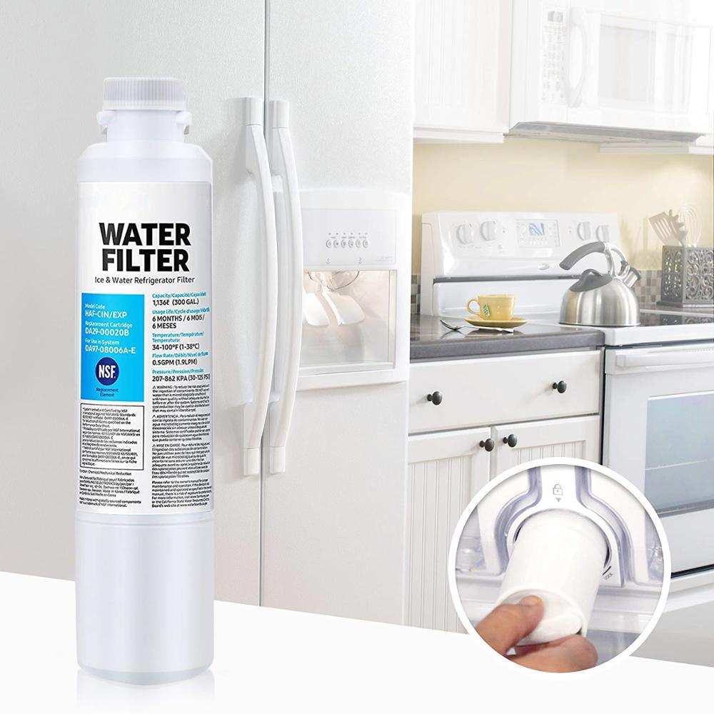 Di alta Qualità di Nuovo DA29-00020B Frigorifero Acqua Filtro di Ricambio per Samsung HAF-CIN, HAF-CIN/EXP, DA29-00020A/B ecc.