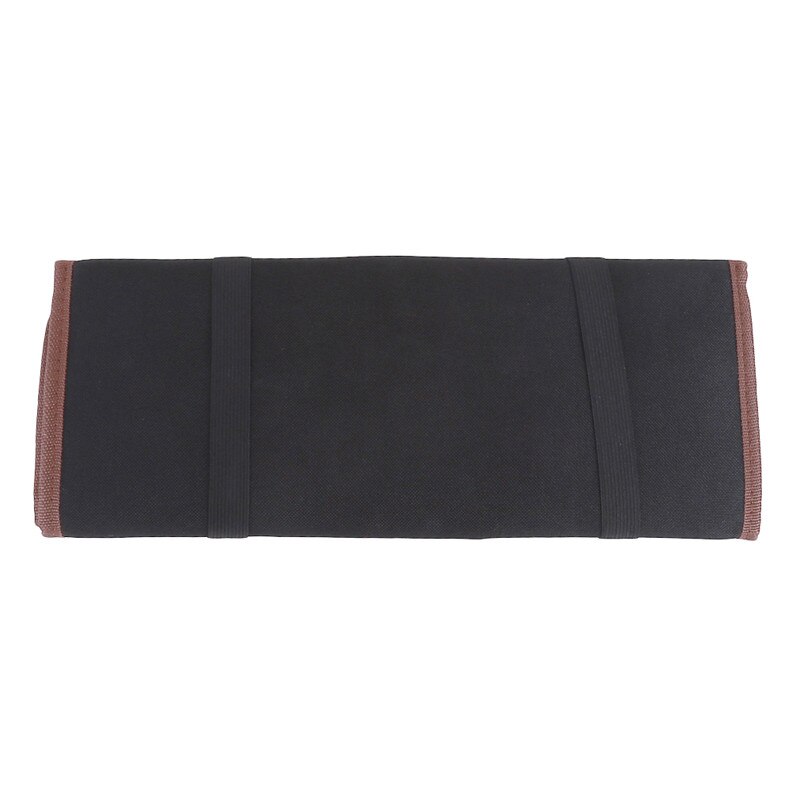 Wahl Koch Messer Tasche Rollen Tasche Tragen fallen Tasche Küche Kochen Tragbare dauerhaft Lagerung Taschen: Schwarz