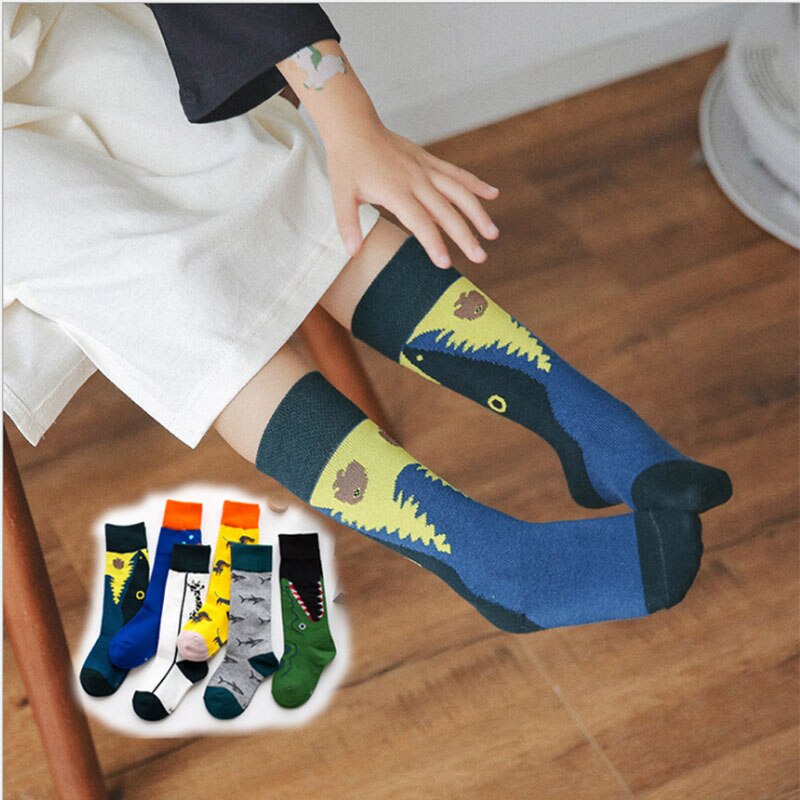 Chaussettes pour enfants | Hautes, longues, souples, en coton, pour bébés garçons