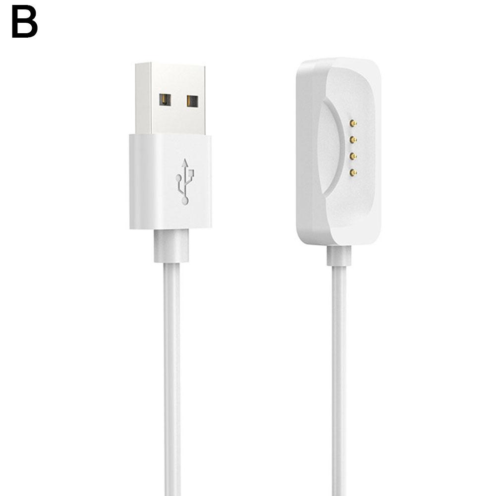 Magnetische oplaadkabel voor Oneplus Watch 2 Smartwatch Efficiënt oplaadsnoer USB-kabel Vervangende oplader: Kaki