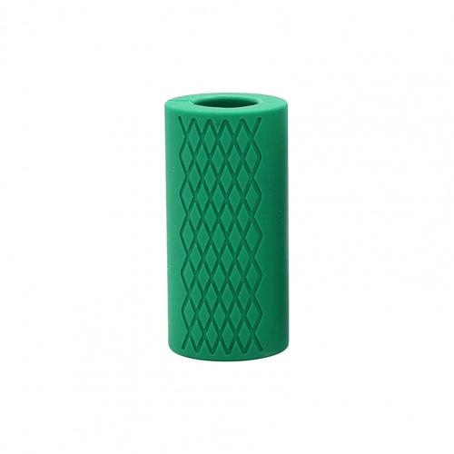 Useful Dumbbell Bar Grips Widely Applied Small Size Thicken Barbell Grips Bar Handle Barbell Grips Weight Bar Grip: Green