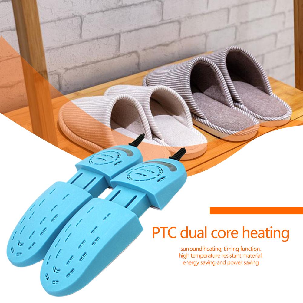 Ptc Ultraviolet Schoenen Droger 12W Dual-Core Verwarming Intrekbare Ontvochtiger Sterilisator Drogen Deodorant Warmer Heater