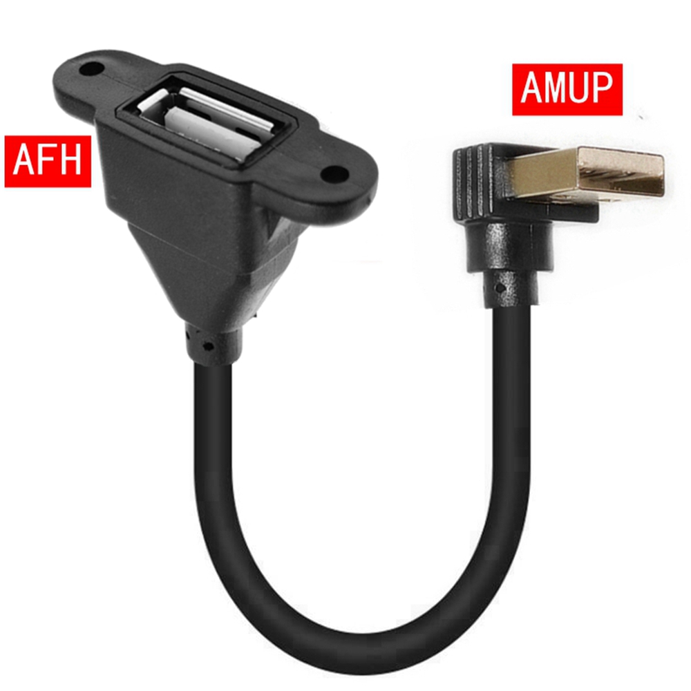 USB 2.0 Verlengkabel Data Man-vrouw Kabel Extender 0.1M 0.25M 0.5M 1M voor Telefoon opladen Computer USB 2.0 Uitbreiding: Bruin / 0.2M