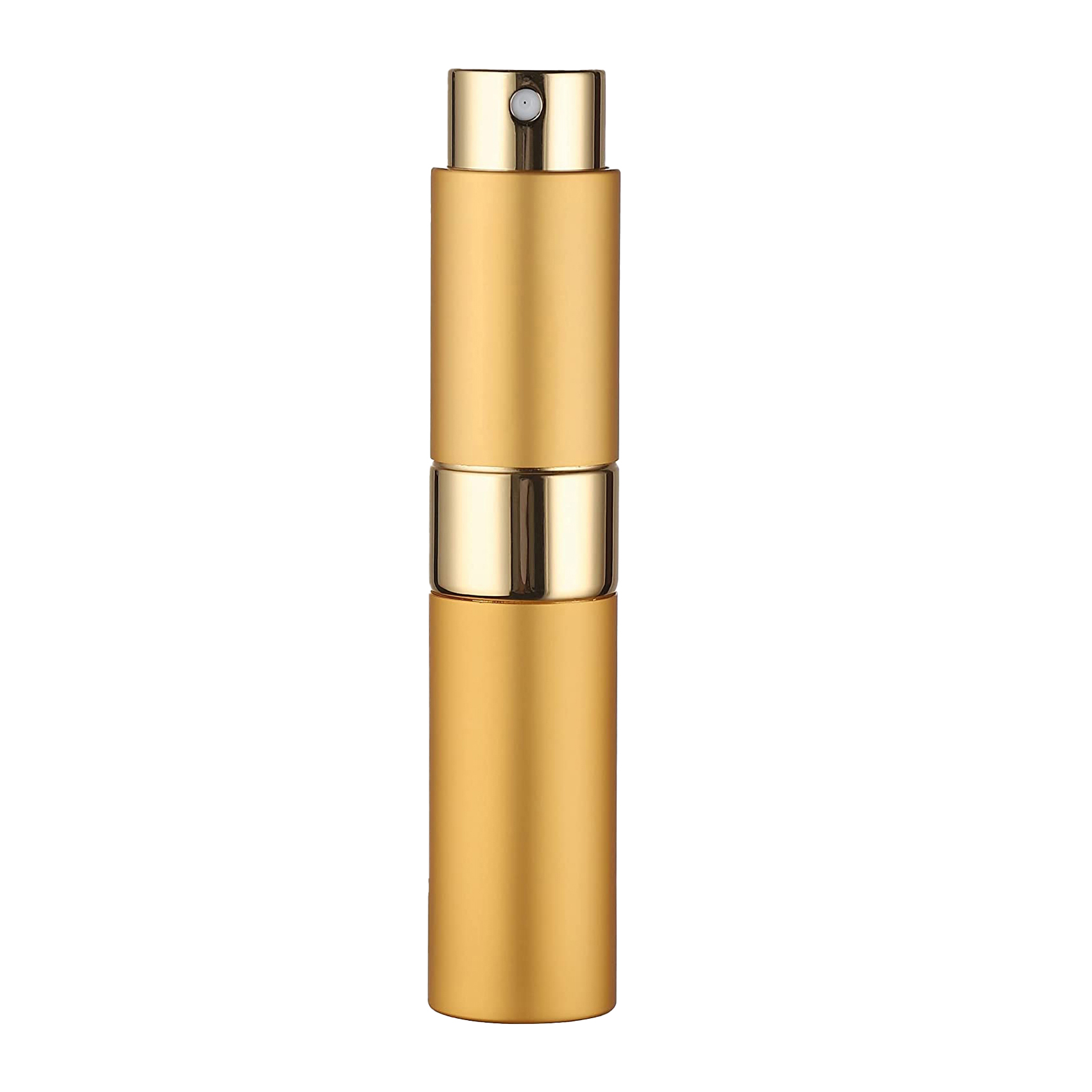 Parfum navulfles 8 ml Metaal Aluminium Hervulbare parfumfles Spuitfles Draagbare verstuiver Parfum Reizen: Goud