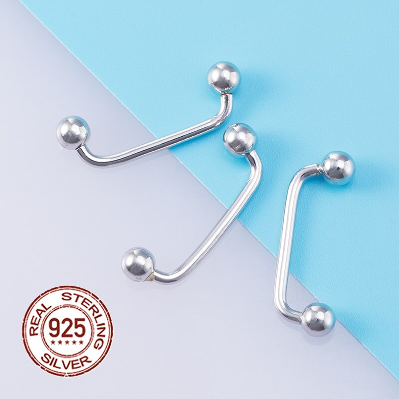 1Pc Dermal Anchor Piercings Christina Skin Diver Oppervlak Piercing Fijne Sieraden 100% 925 Sterling Zilver Micro Dermal Piercing