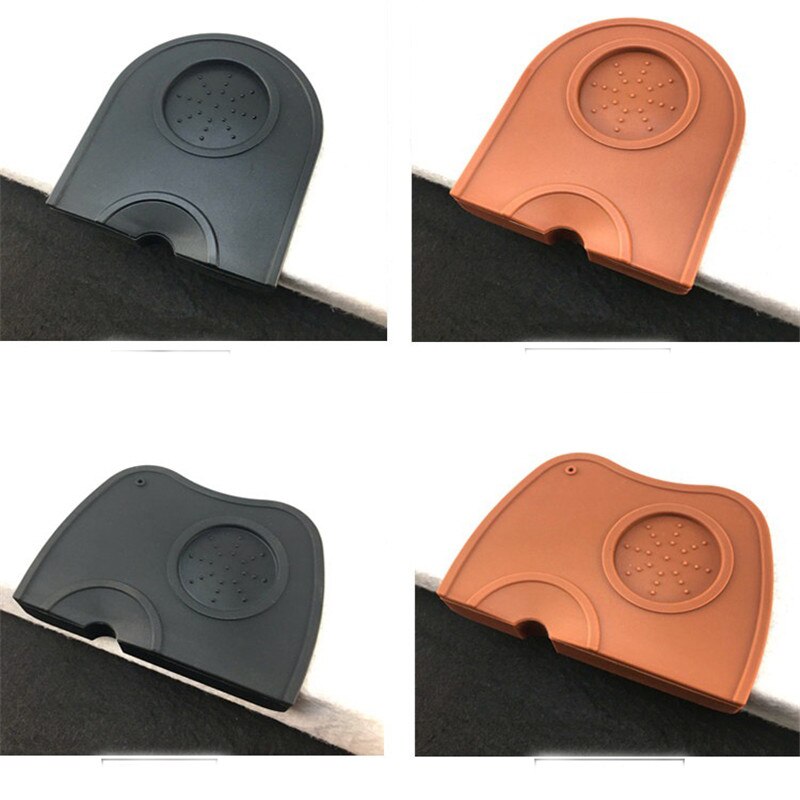 S/m maat siliconen koffiemat tamper houder espressomachine steunbasis antislip flexibele hoekmat koffie accessoires thee gereedschap
