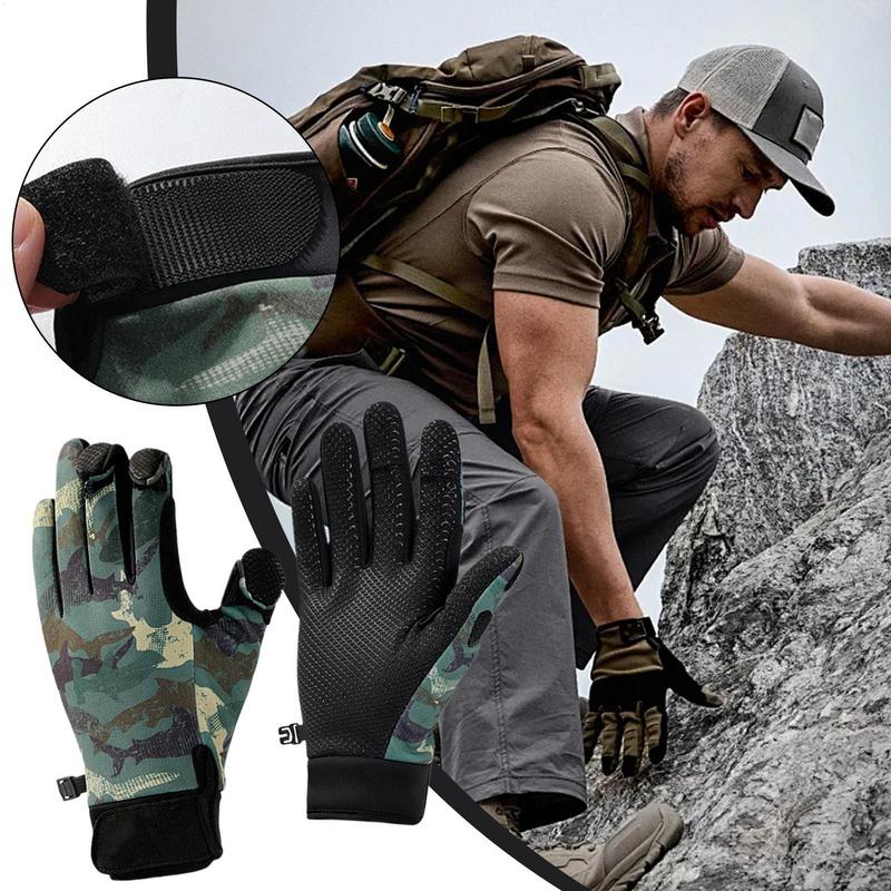 Angelhandschuhe für kaltes nasser, Winter, warme Vlies-Fingerlose Handschuhe für sterben Jagd, Touchscreen, warme Handschuhe für kaltes nasser, rutschfest
