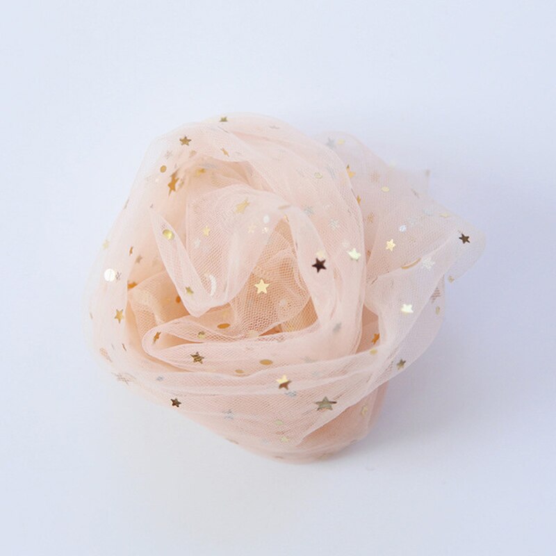 Chaussettes d'été en tulle à maille fine couleur bonbon, chaussettes en résille transparentes en maille élastique brillante étoiles lune