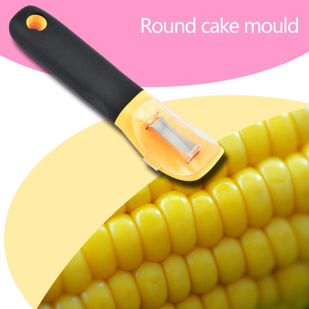 Stainless Steel Corn Stripper Cob Cutter Remove Kitchen Accessories Cooking Gadgets Kitchen Cob Remover Fruit Tool 29