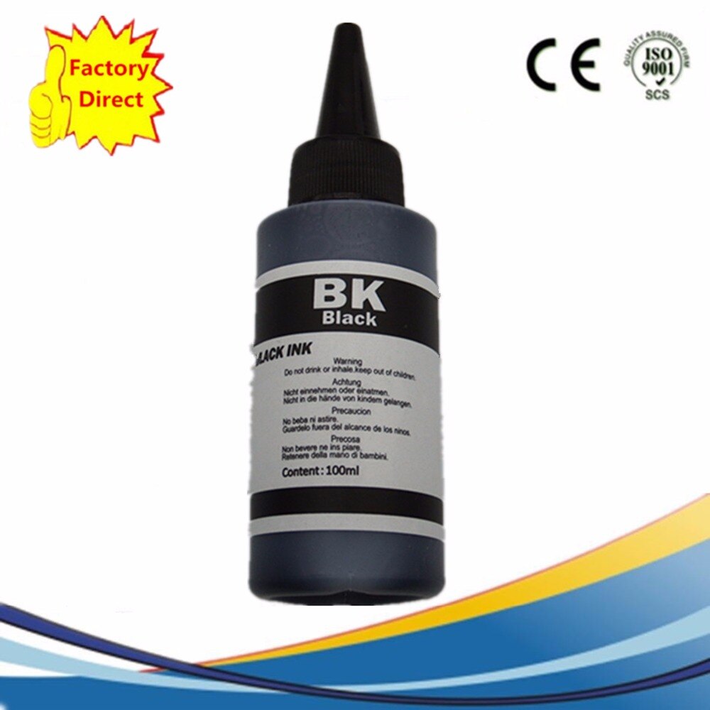 Ink Refill Kit Printer Ink Cartridges and CISS Bulk Ink: 1BK