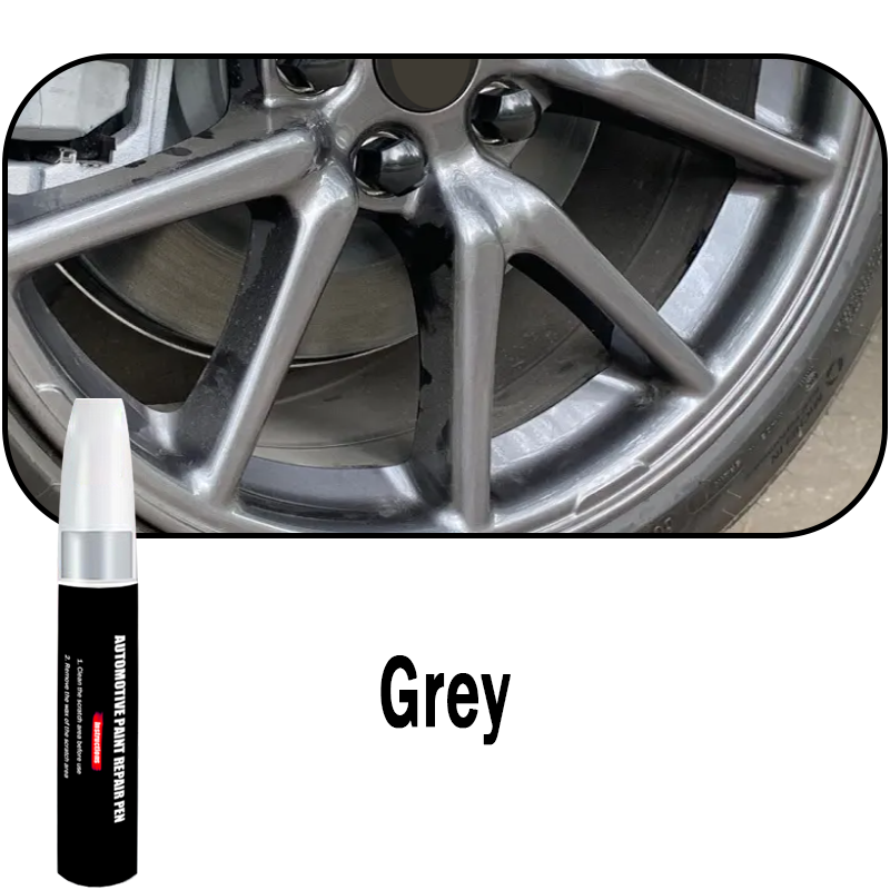 Automotive Wheel Touch-Up Pen Verfreparatiepen Glanzend Zwart Mat Zwart Zilver Grijs Automotive Paint Care Accessoires: Blauw