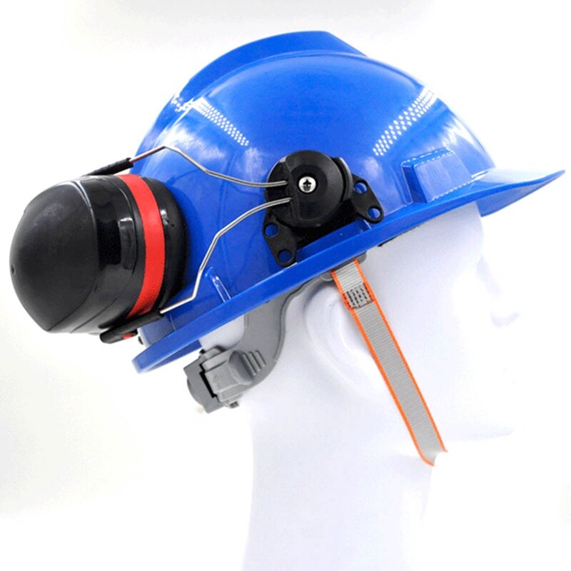 Anti-geluid oorkappen voor op de helm, gehoorbescherming voor gebruik in de helm, kap in de fabriek, veiligheid bij bouwwerkzaamheden, gehoorbescherming