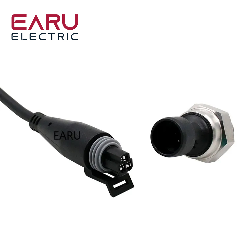 DC 5 V G1/4 Druksensor Zender Druktransducer 1.2 MPa 174 PSI Voor Water Gas Lucht Olie brandstof Auto Roestvrij Stalen Schakelaar