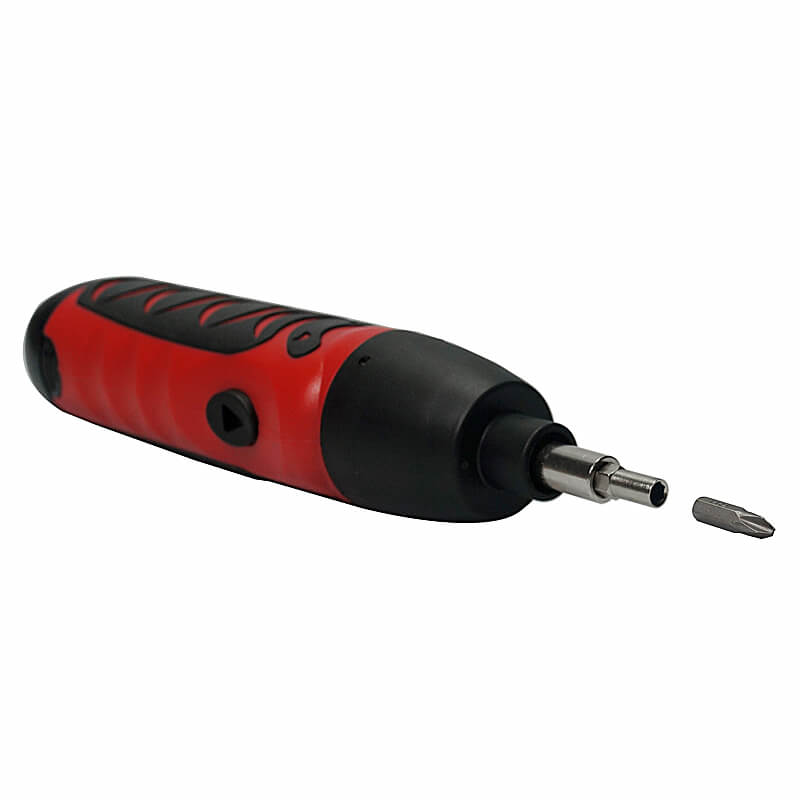 6V Battery Operated Mini Cordless Screwdriver with Bidirectional Switch 14pcs Drill Bits