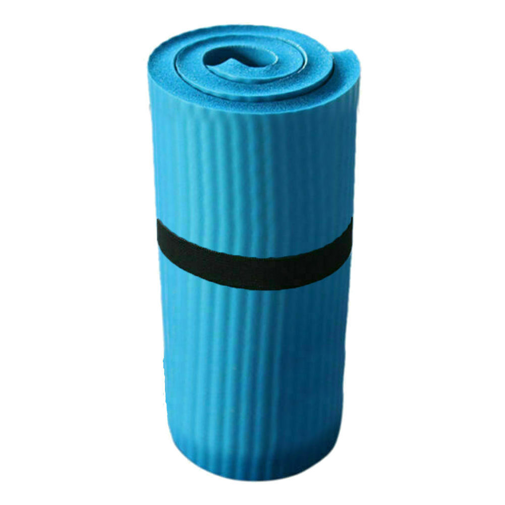15mm Thickness Extra Mini Thicken Yoga Mat 60x25x1.5cm Pilates Mat Indoor Fitness Exercise Pad Meditation Mat Edging Non-slip: Blue