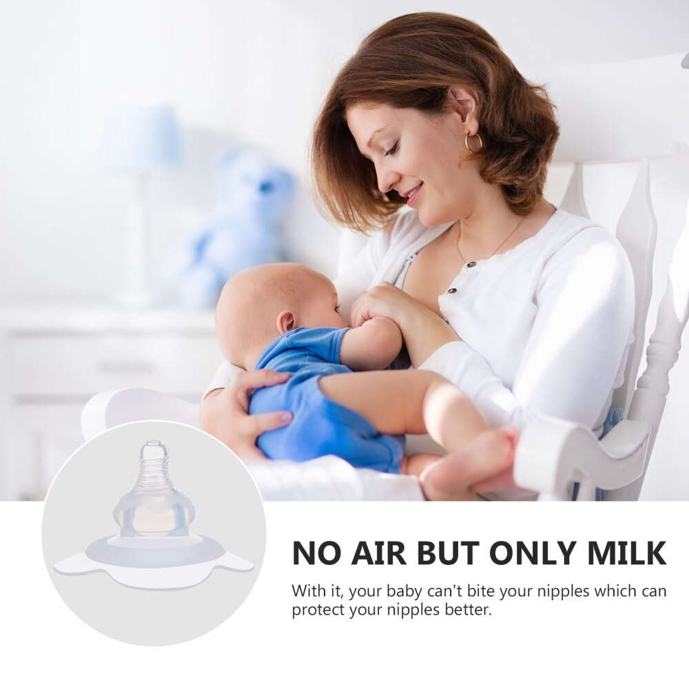 2pcs Shield Soft Silicone Protection Cover for Breastfeeding
