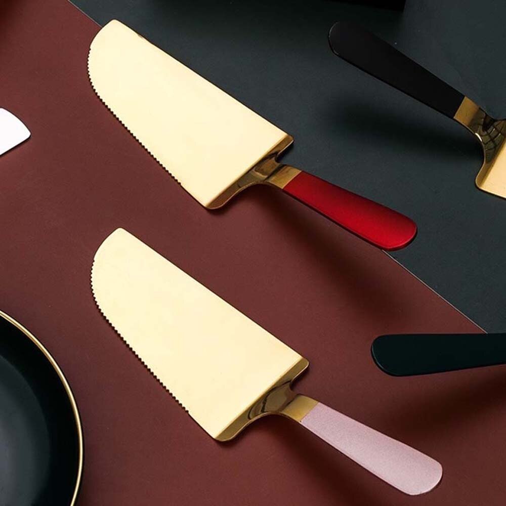Toothed Cake Shovel Edge Cake Blade Cutter Pie Pizza Shovel Cake Spatula Ice Cream Dessert Cutter Food Kitchen Baking Tools