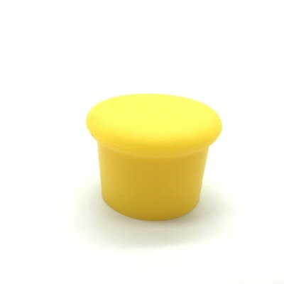 Silicone Wine Beer Champagne Whiskey Bottle Stopper Plug Food Grade Beer Beverage Bottle Caps for Kitchen Gadget Bar Tool: Yellow