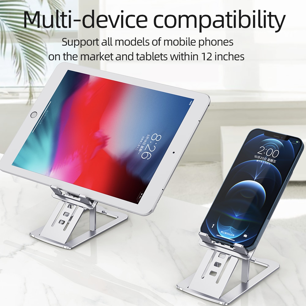 Tablet Stand For iPad Aluminium Adjustable Foldable Phone Holder For Nintendo Switch Stand
