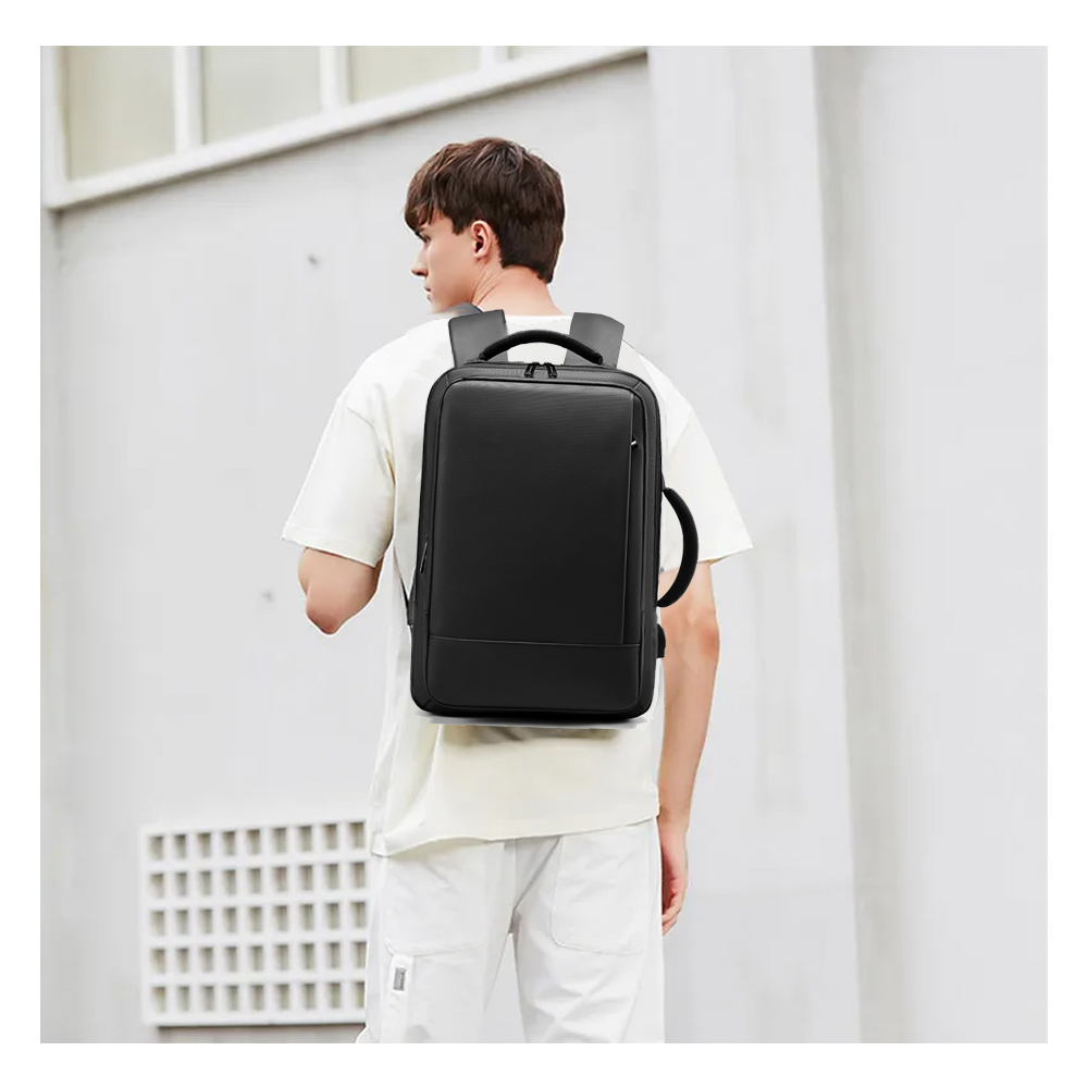 XOKY Business Travel Backpack Expandable Large Backpack USB Charging Men Backpack 15.6 Inch Laptop Backpack 2051
