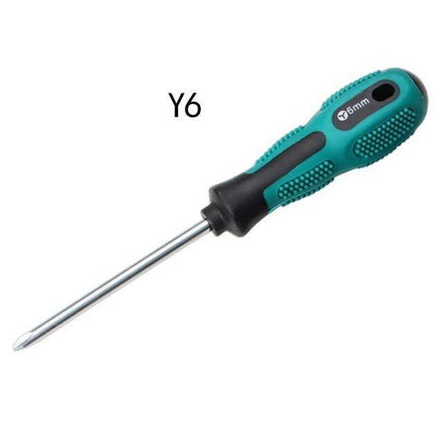 1 pc y-formad triangelskruvmejsel precision  y3/y4/y5/y6 magnetisk skruvmejsel flerverktygsreparationsverktyg för handverktyg: Y6
