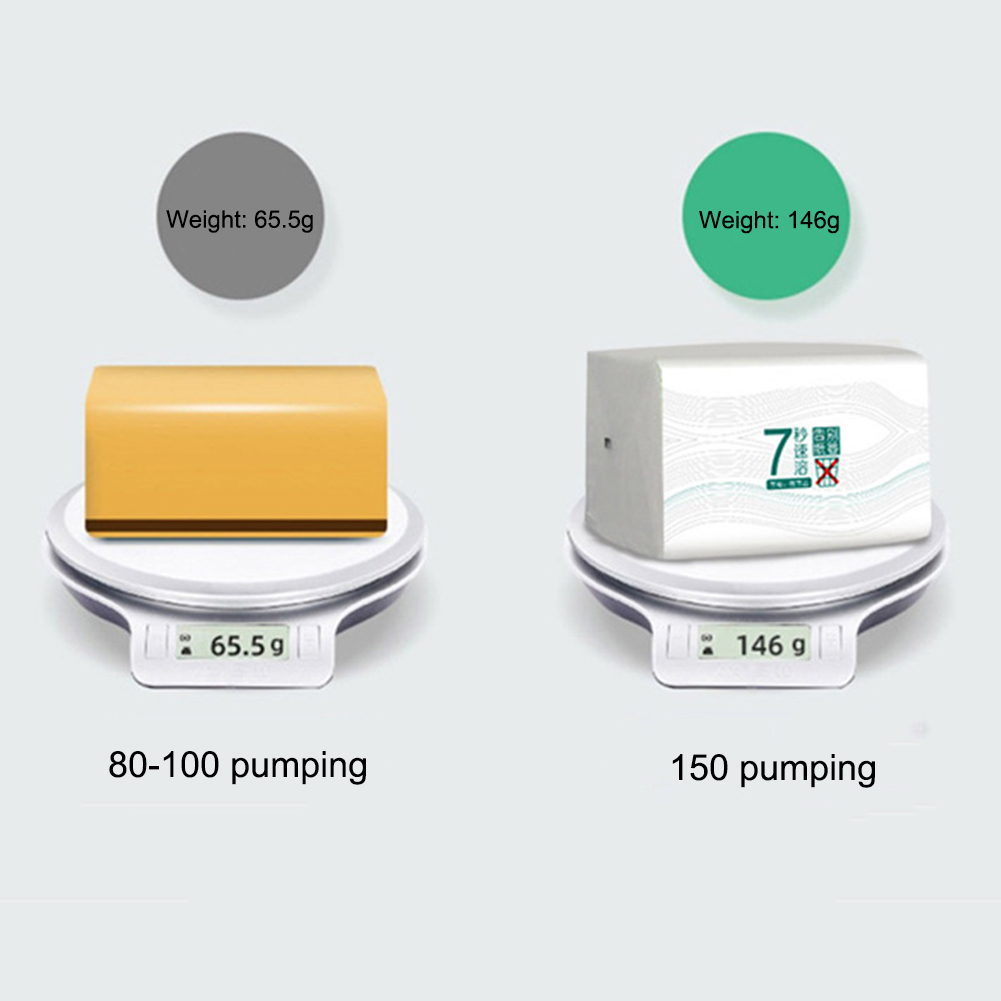 3 Packs Primary Wood Pulp Pumping Paper Facial Tissue Paper 3 Layers 7S Rapid Dissolution Bathroom Toilet Tissue for Home Clean