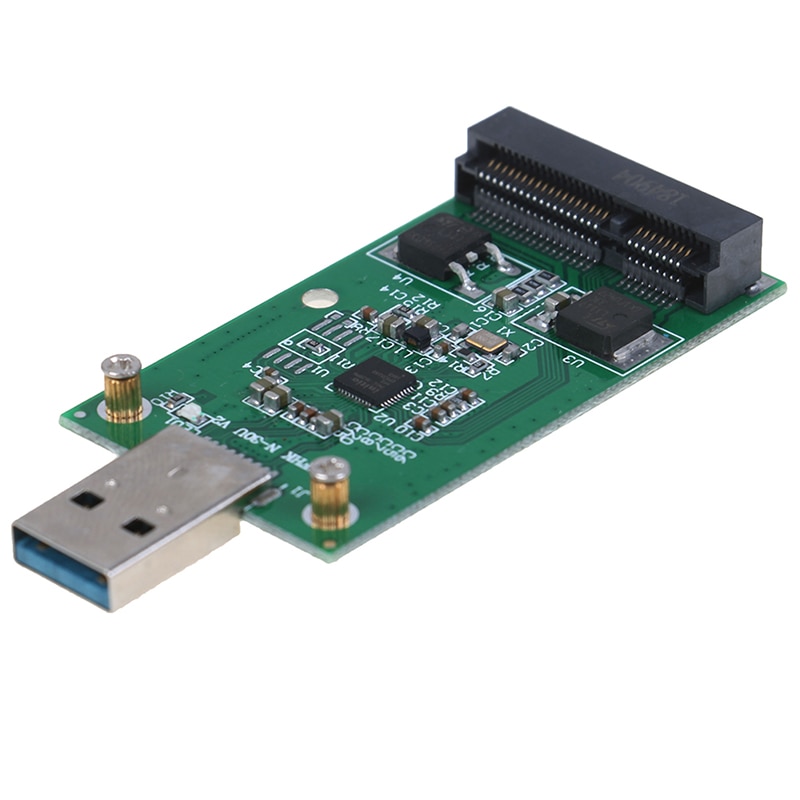 USB 3.0 to PCIE mSATA External SSD PCBA Conveter Adapter Card mSATA SSD to USB 3.0 Adapter MSATA TO USB 3.0 Computer Accessories