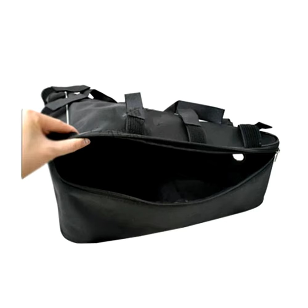 Borsa per batteria per bicicletta elettrica borse per ciclismo a triangolo borsa per telaio per bici da strada MT borse per ciclismo borse per tubo anteriore per bicicletta di grandi dimensioni