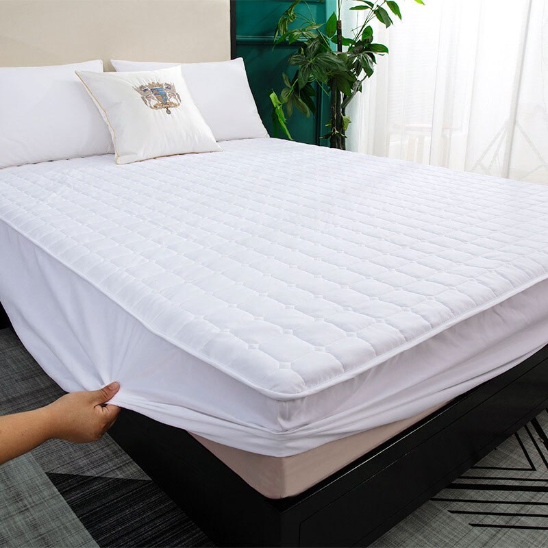 Wasserdichte Bett Matratzen Abdeckung Waschbar Bett Abdeckung Mehrfarbig Verdickt Wasserdichte Matratze Schutz Flache Matratze Abdeckung: B / 150x200cm