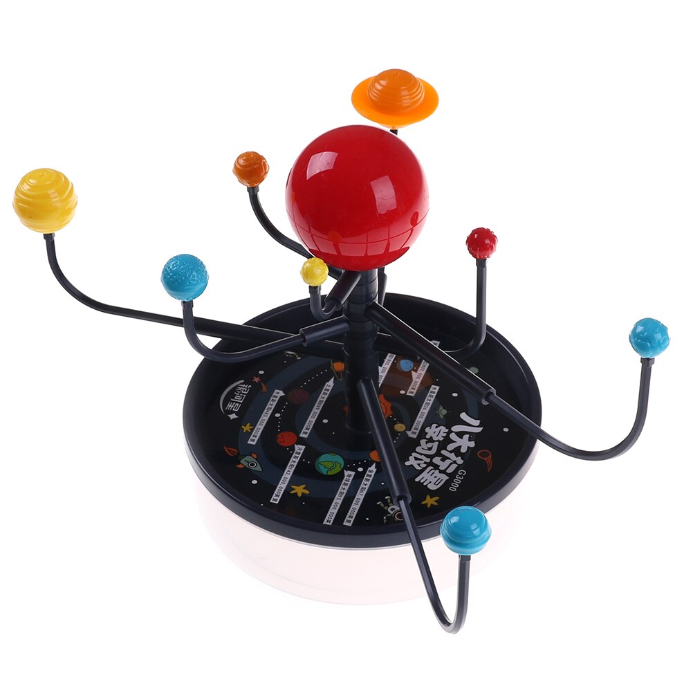 Die Solar System Neun Planeten Planetarium Modell Kit Wissenschaft Astronomie Projekt DIY Frühe Bildung spielzeug Für Kinder