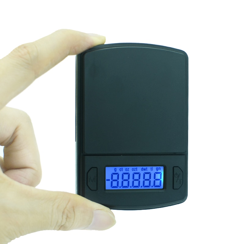 Mini balanzas de precisión pocet para joyería digital, bisutería de diamantes dorados, balanza electrónica de Balance de peso 0,01