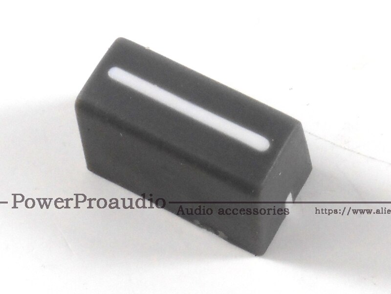 20pcs/lots Channel Crossfader Fader Cap Knob For RANE 56 RANE TTM56 TTM 56s(Gray)