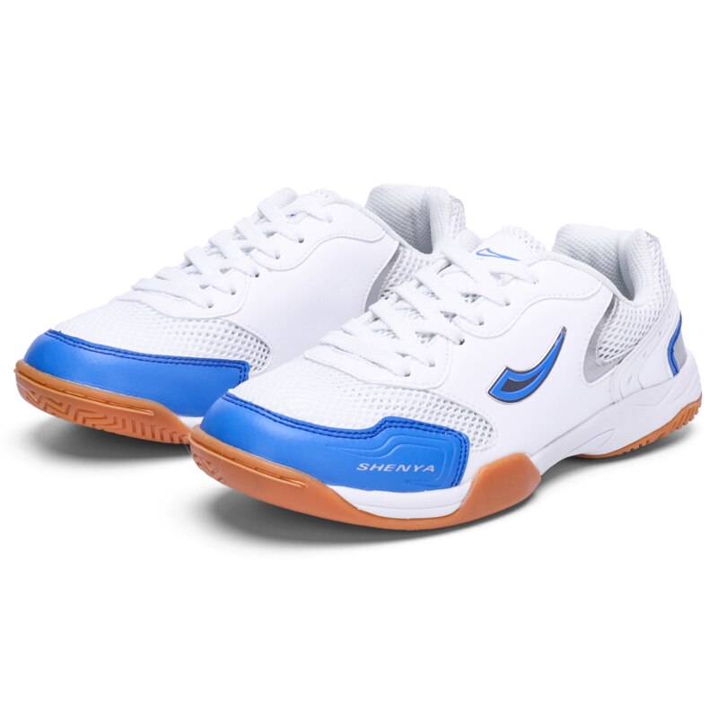 Tênis de mesa tênis de mesa sapatos de badminton de crianças profissionais tênis de fitness leve plana respirável