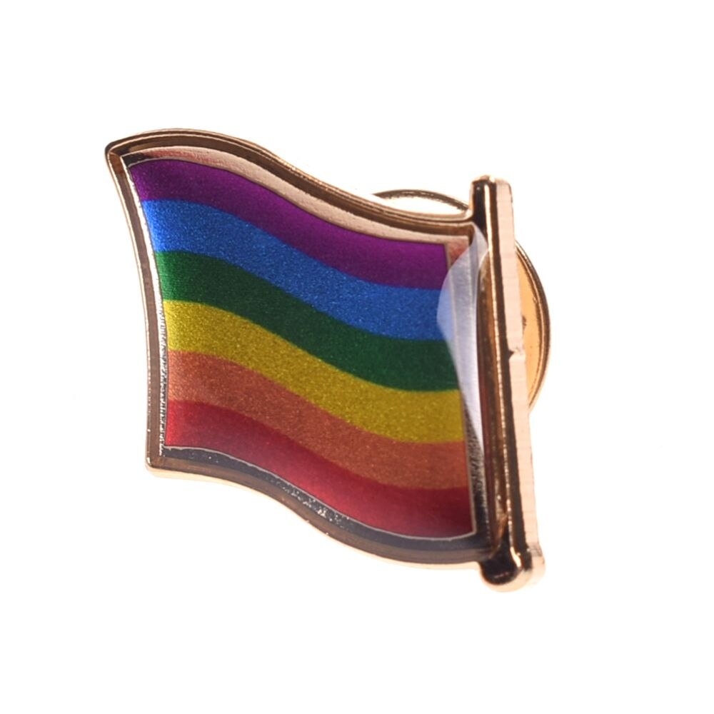 Rainbow Pins Brooch Flag Rainbow Metal Pin Pride Badge Lapel Pin Jewelry