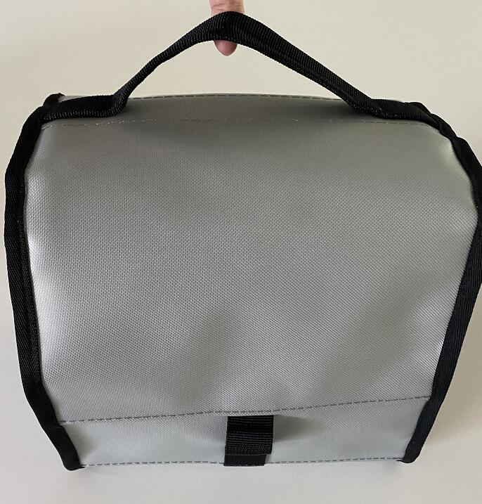 Lunch Tas Alledaagse Tassen Camping Picknick Tas Roze Lunch Tas: LIGHT GRAY