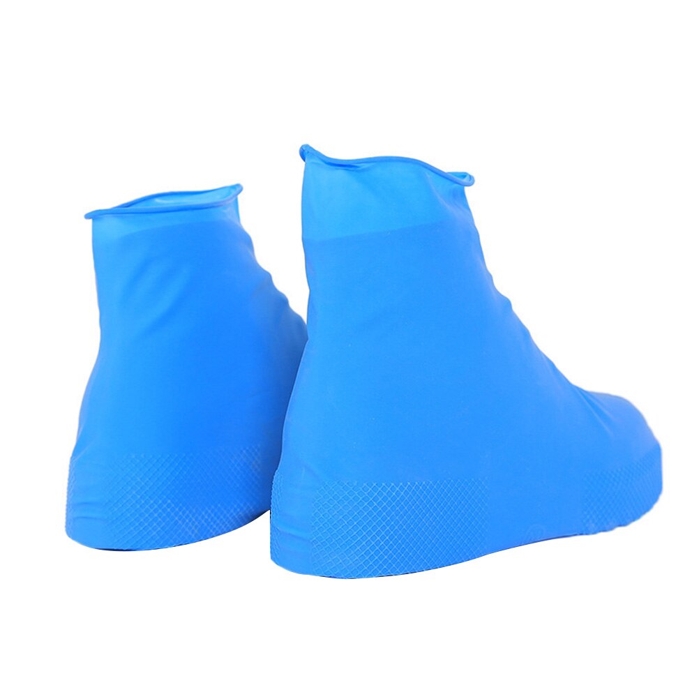 Cubrebotas de látex desechables, impermeables, antideslizantes, para lluvia, nieve