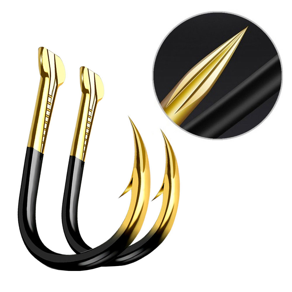 20 Stuks Vishaak Enkele Vishaak Visaccessoires Levert Karper Visgerei Prikkeldkleurige Wolfraamlegering