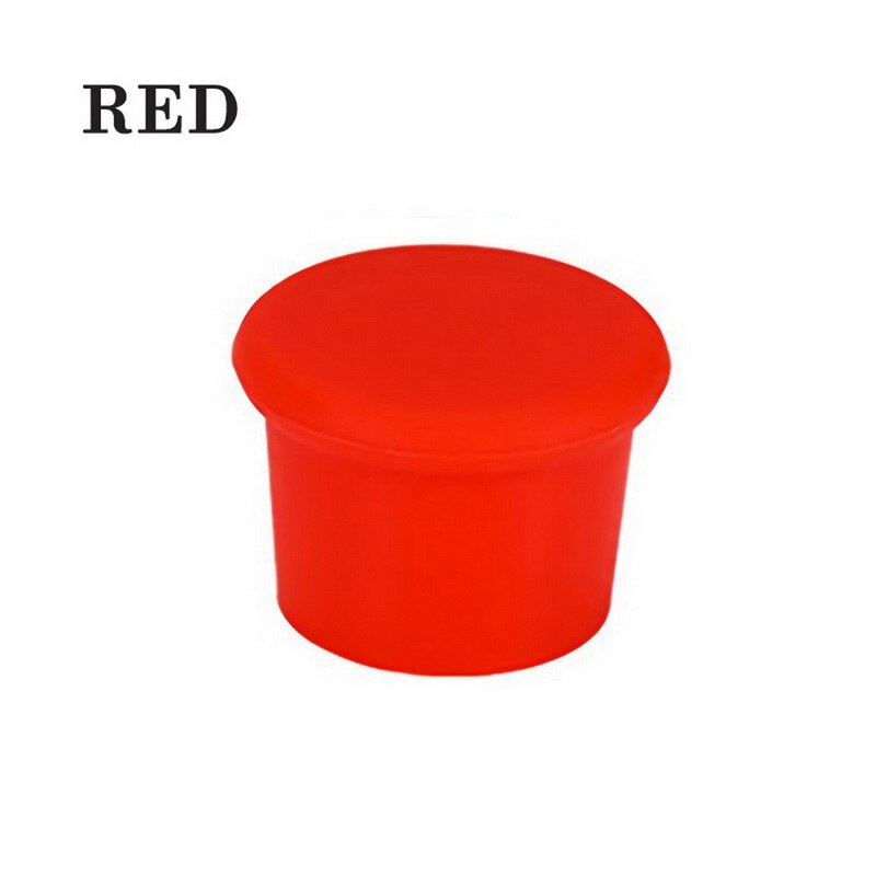1PCs Stainless Steel Heart Wine Stoppers Champagne Wine Bottle Stopper Year Valentines Wedding Favors Cork Corkscrew: red