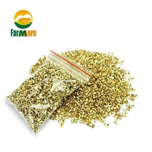 2200-9900Pcs Bee Hive Copper Eye Bees Nest Box Foundation Plating Copper Eye Beehive Threading Hole Beekeeper Tools Equipment