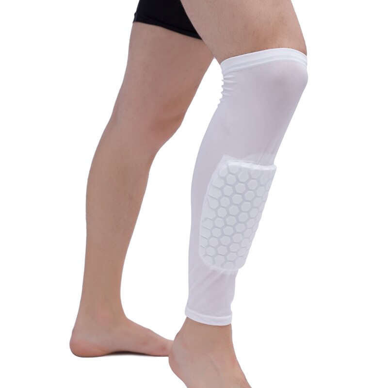 MTATMT 1Pcs Leg Support Pads Honeycomb Compression Calf Sleeve Protector Gear Knee Pads Crashproof Antislip