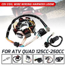 125cc 150cc 200cc 250cc Dirt Bike ATV QUAD ELECTRICS Zongshen Lifan Ducar Razor CDI Wire Harness Stator Assembly Wiring