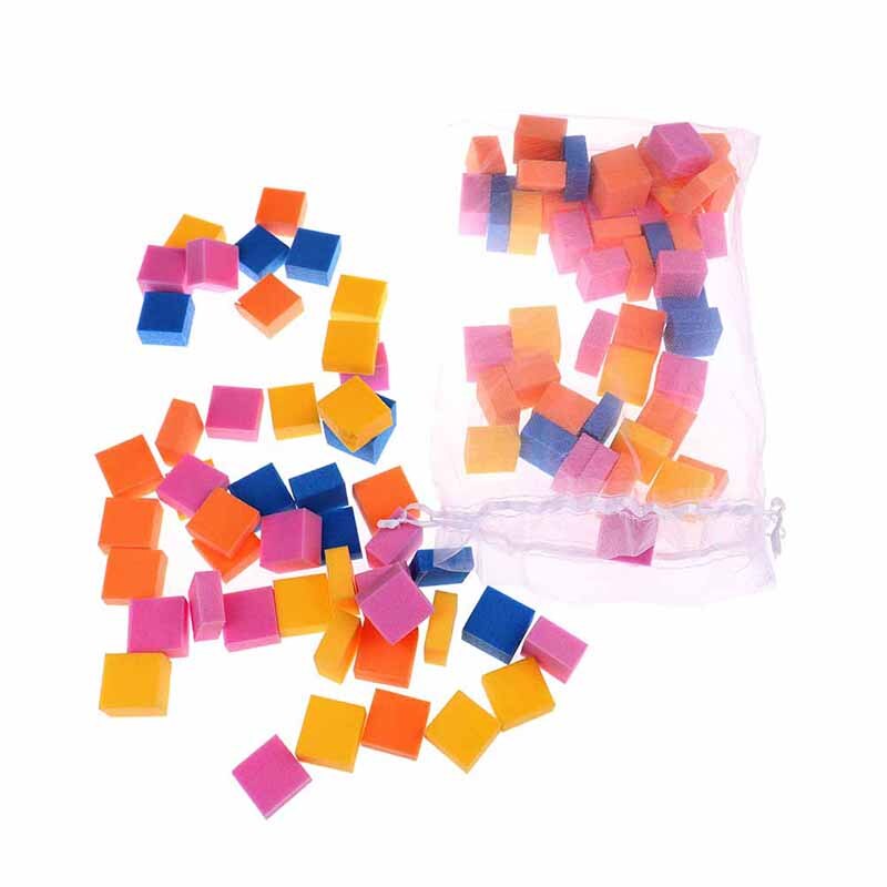 1pack Mini Nail Sanding Sponge Buffers Block Irregular Sanding Sponge Polishing Nail Files Buffer DIY Nail Art Pedicure File