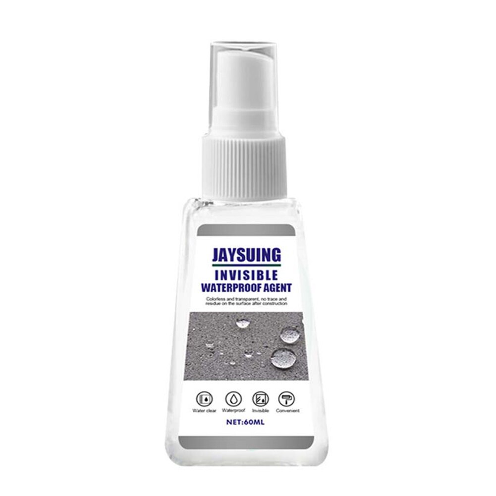 60ml action rapide perméable colmatant le toit de toilette réparation de mur externe liquide Portable Anti fuite Agent imperméable Invisible
