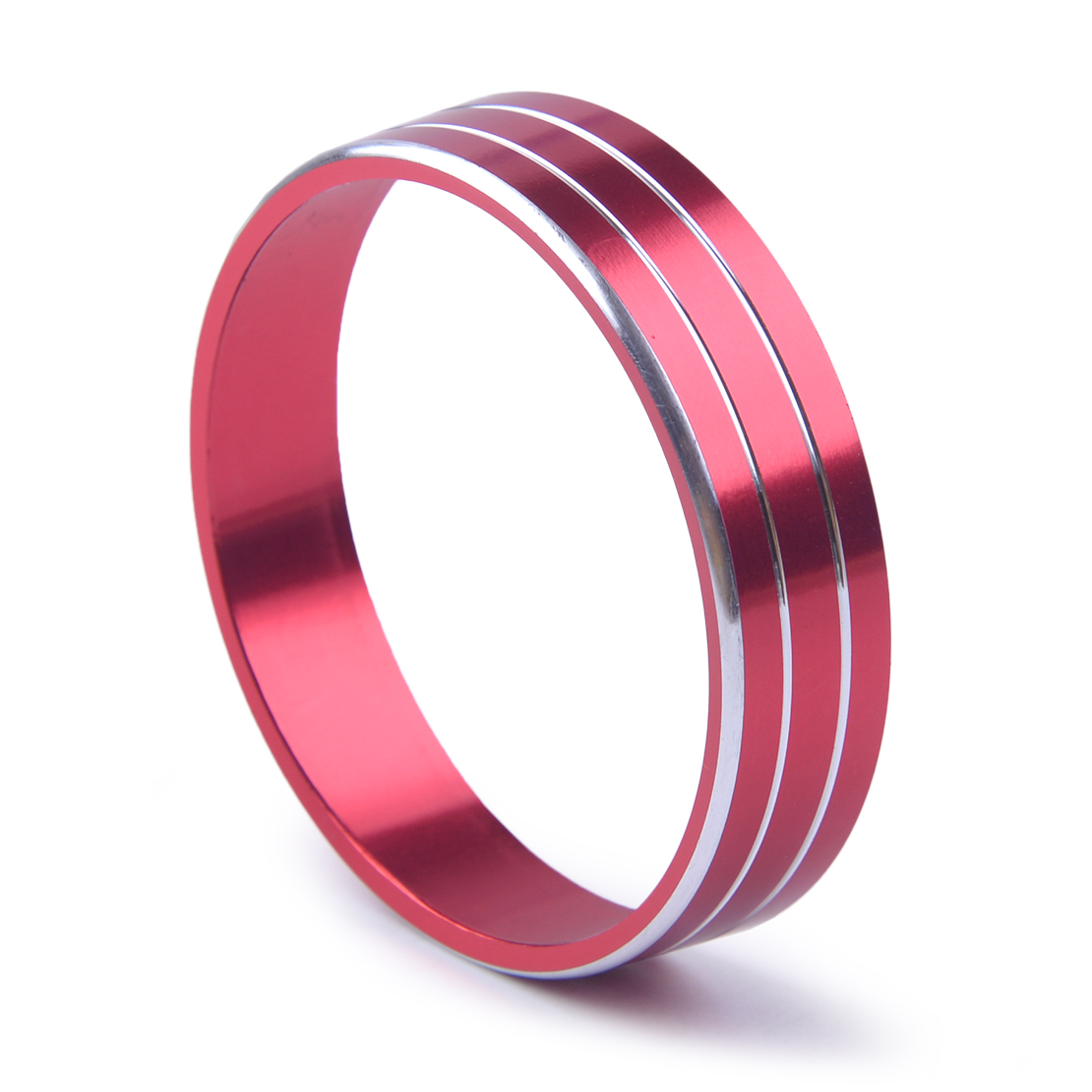 DWCX A/C Heater Climate Control Switch Panel Buttons Knobs Cover Trim Ring Fit For Mitsubishi Lancer Outlander: Red