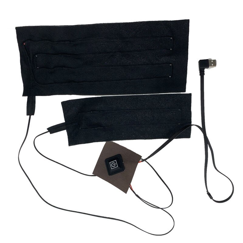 5V 2A USB calentador eléctrico de tela almohadilla de calefacción cintura Abdomen cojín mascota invierno calentador de cintura almohadilla