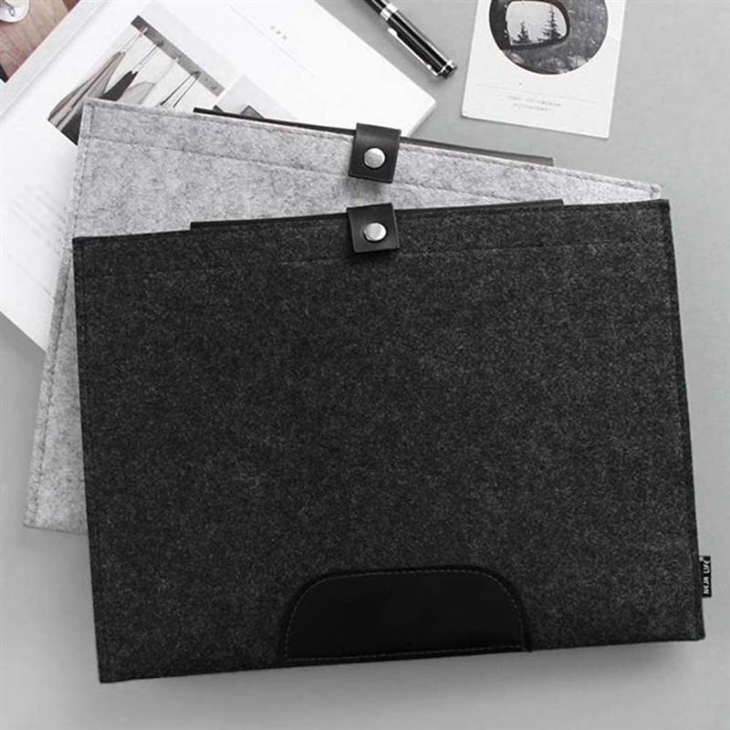 1 Pc A4 Filing Products Felt Envelope Document Paper Holder Organizer Carrier For School Stationery Filing Products