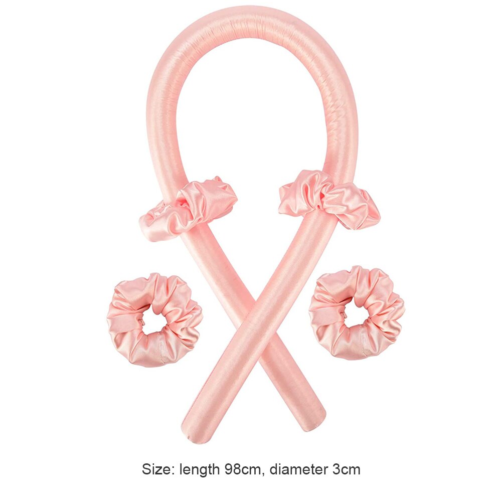 Heatless Curling Rod loki jedwabna wstążka wałki do włosów śpiąca miękka opaska fala pręt z pałąkiem na głowę Lazy Curler Set Make Hair Soft