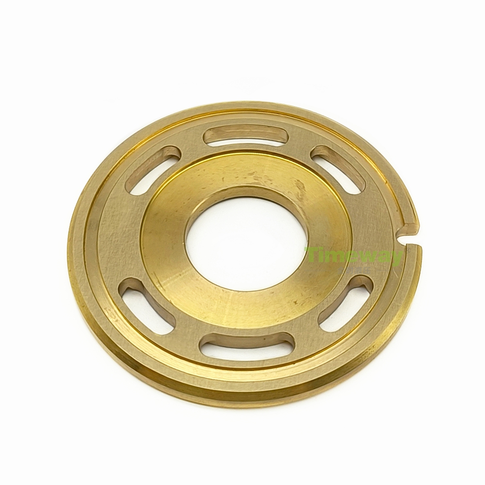 M4PV Valve Plate Hydraulic Motor Spare Parts Port Plate for Bondioli M4PV21 Piston Motor Distributor Plate Repair Kits