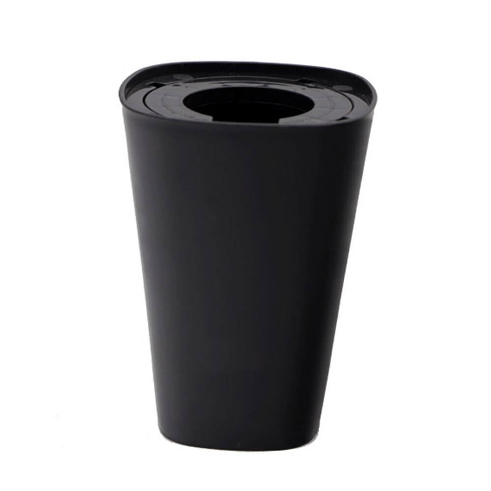 Maceta de flores colgante invertida creativa para jardín adorno colgante para dormitorio infantil, cesta de flores oscilante, maceta colgante de pared: Black