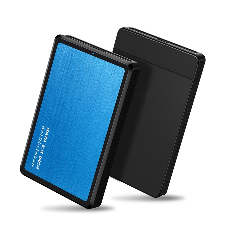 2.5 tums usb 3.0 to sata hdd fodral verktygsfritt stöd 6tb uasp protokoll hårddisk hölje aluminium & abs material